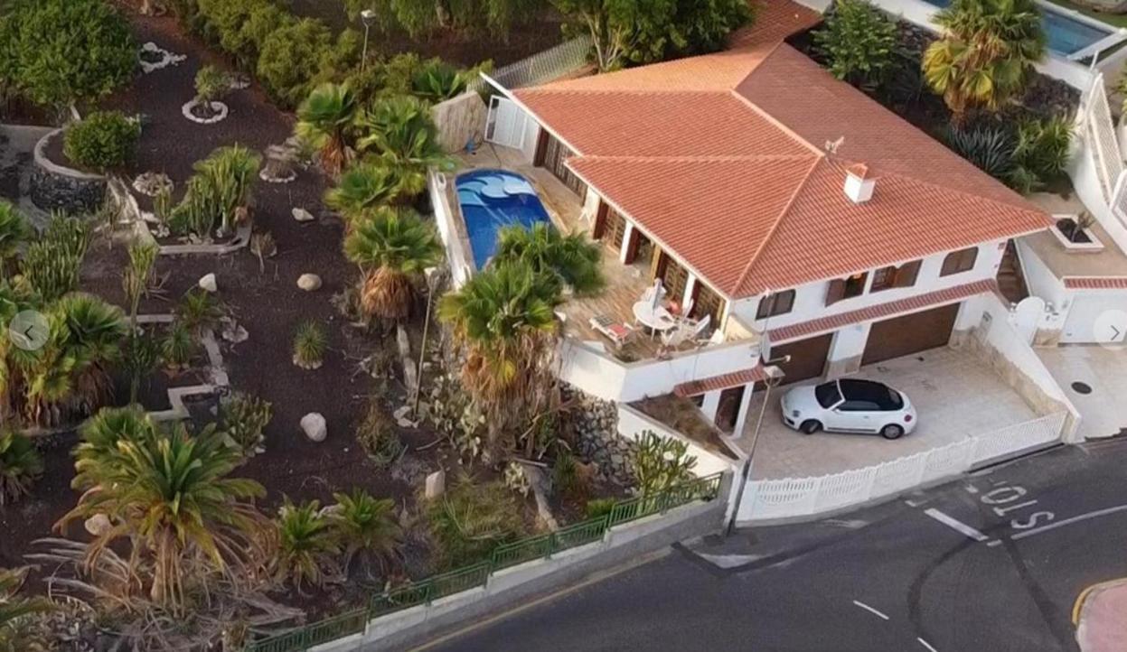 Willa Sunny House With Private Pool And Sea View Costa Adeje  Zewnętrze zdjęcie